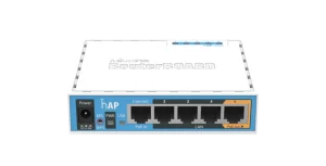 MikroTik hAP RB951Ui-2nD — 2.4 ԳՀց Wi‑Fi 4 երթուղիչ, 5× Fast Ethernet