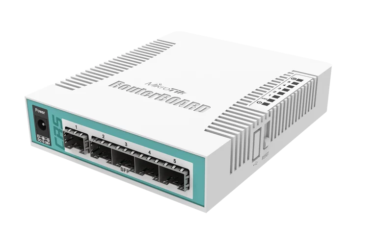 MikroTik CRS106-1C-5S — հիմնական տեսք
