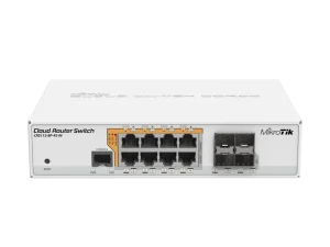 MikroTik CRS112-8P-4S-IN — հիմնական տեսք