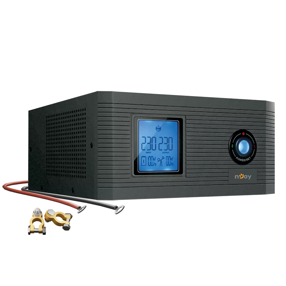 nJoy Aira 600 + GE6512FF — անխափան սնուցման աղբյուր 600 VA / 500 W