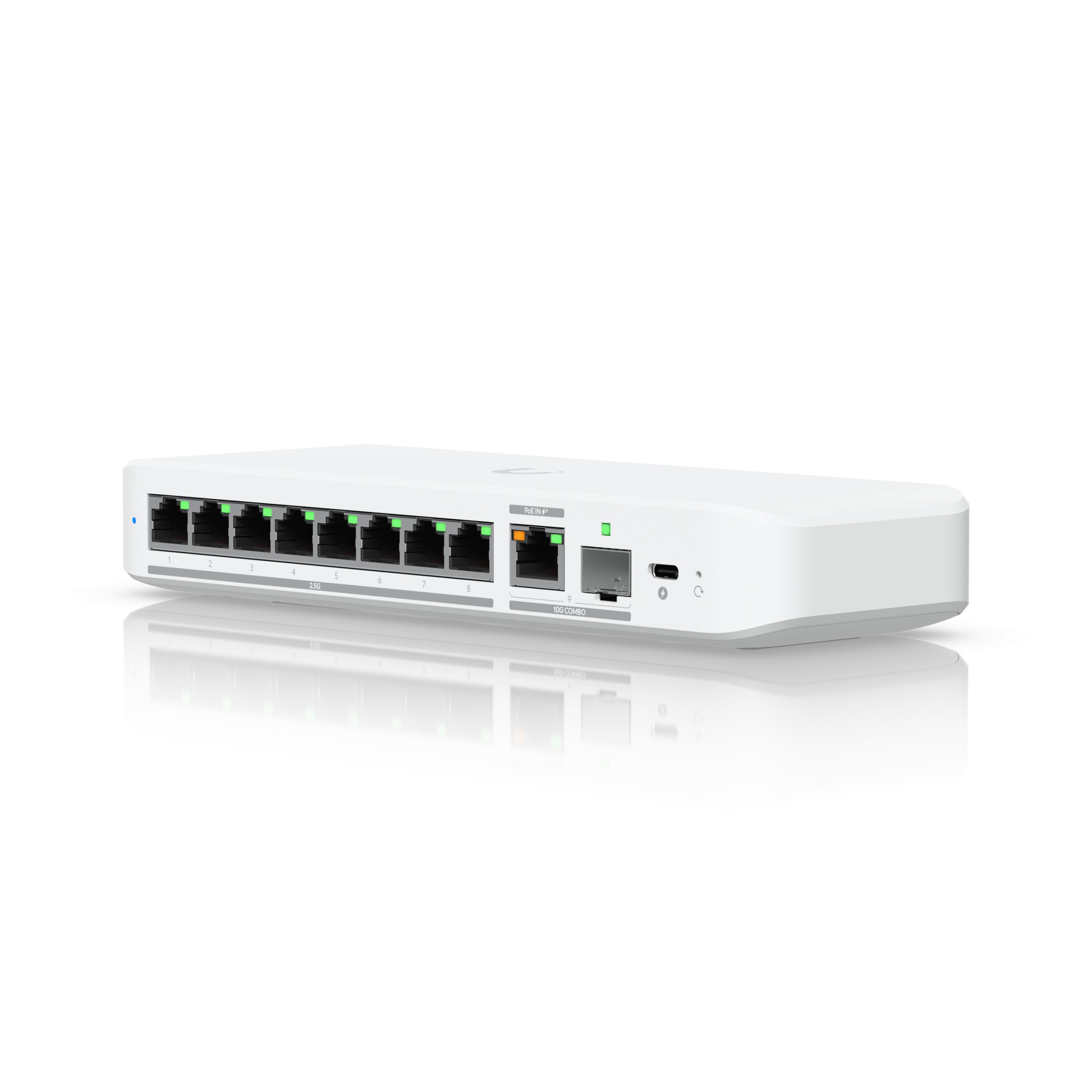 Ubiquiti USW-Flex-2.5G-8 — հիմնական տեսք