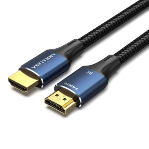 Vention 8K HDMI cable with cotton braided jacket