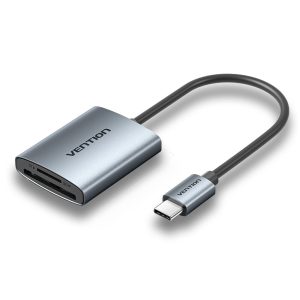 Vention CLOHB 2-in-1 SD 4.0 card reader for SD and TF cards