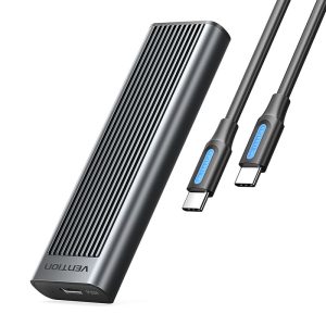 Vention KPLH0 M.2 NVMe and SATA SSD enclosure