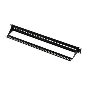 oDex Networks PP24-1UBLK-ZL — Unloaded 24-Slot Patch Panel