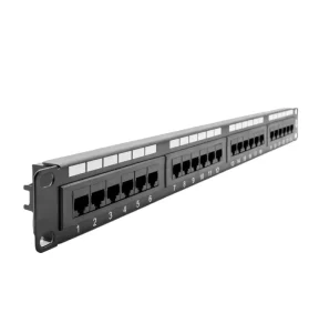 oDex Networks PP24-1UC5EU-ZL — Cat5e UTP Patch Panel, 24 Ports, 1U