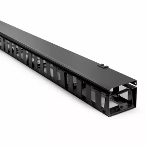Vertical rack cable organizer — supplier illustration