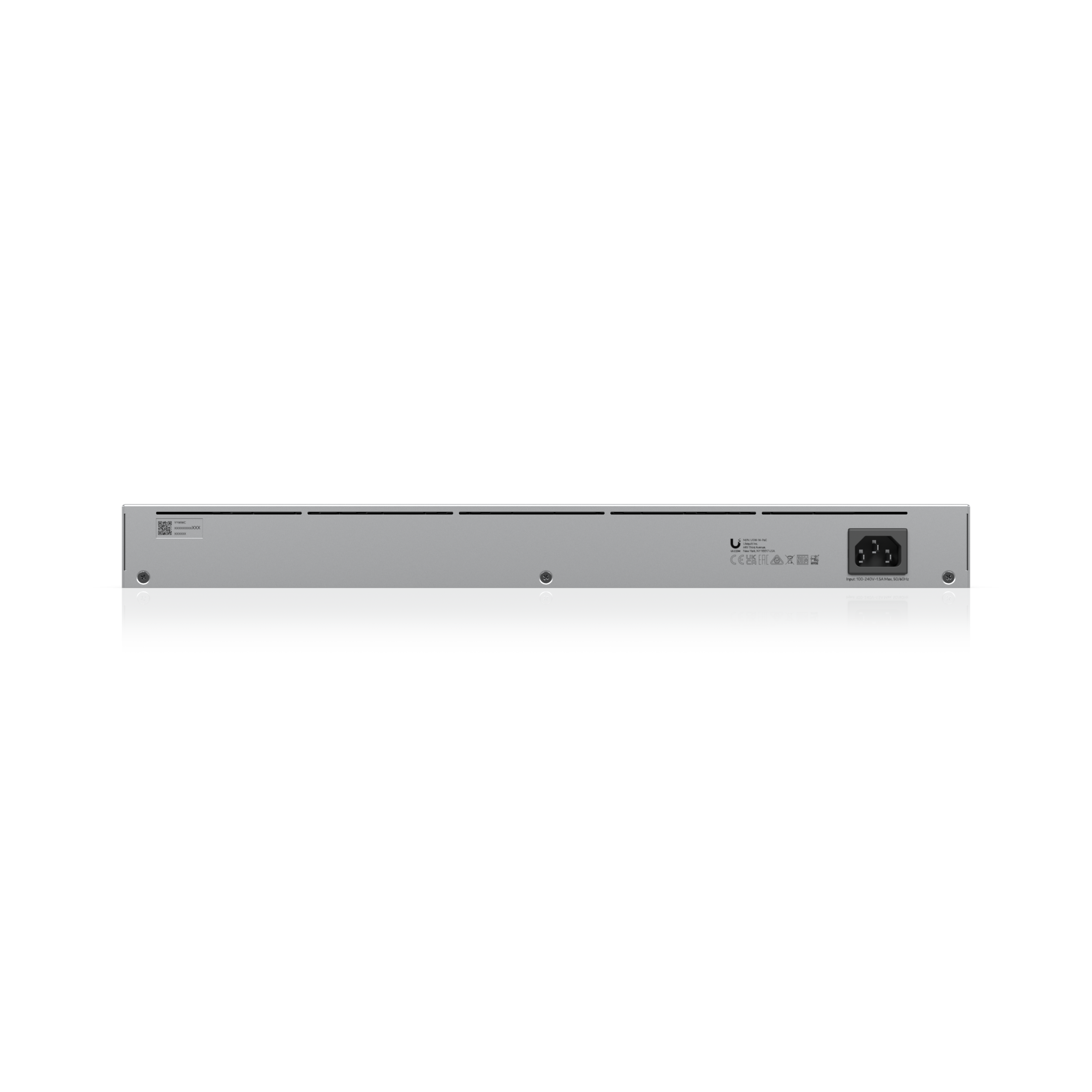 Ubiquiti USW-16-PoE՝ հետևի տեսք