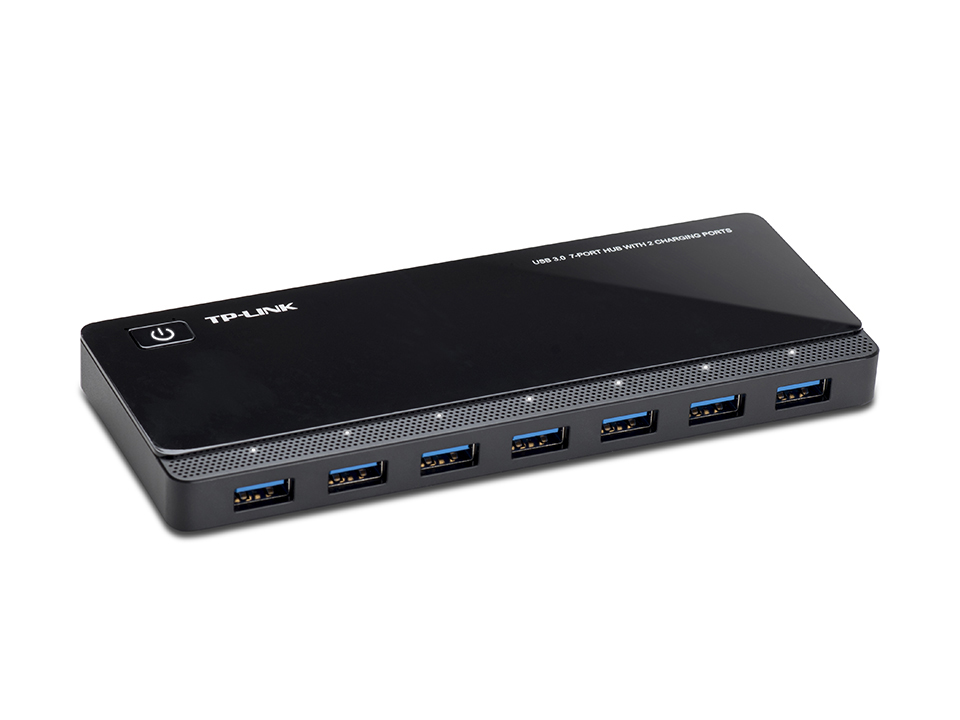 TP-Link UH720 7-port USB 3.0 hub with 2 charging ports