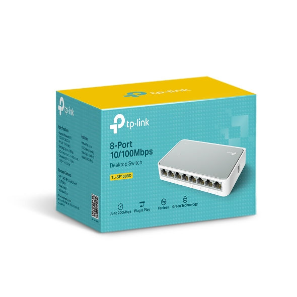 Network switch TP-LINK TL-SF1008D 8 Port — 4