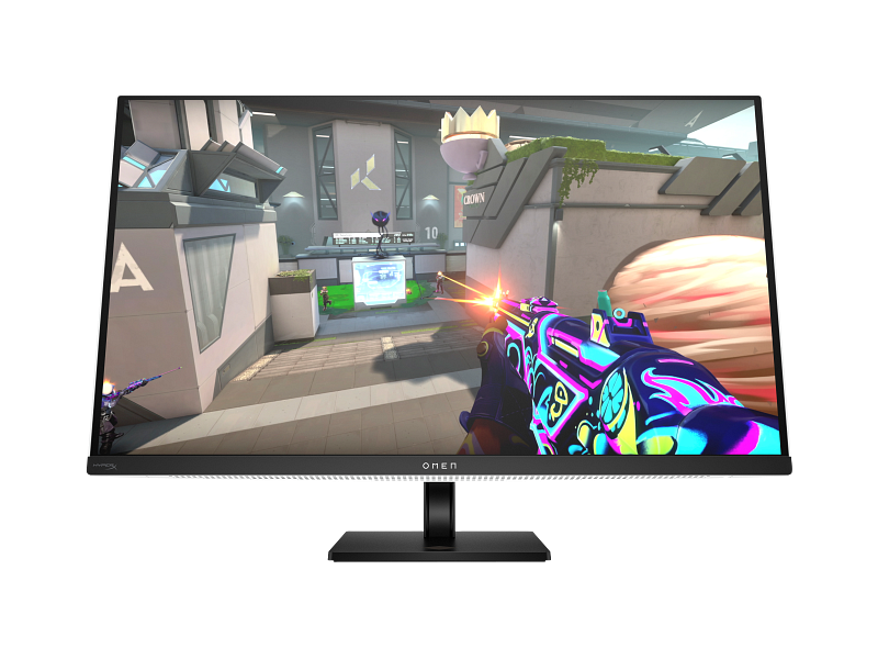 HP 9R181AA 24C2 HP OMEN TRANSCEND 32 OLED Gaming Monitor Black and White Coreset Front