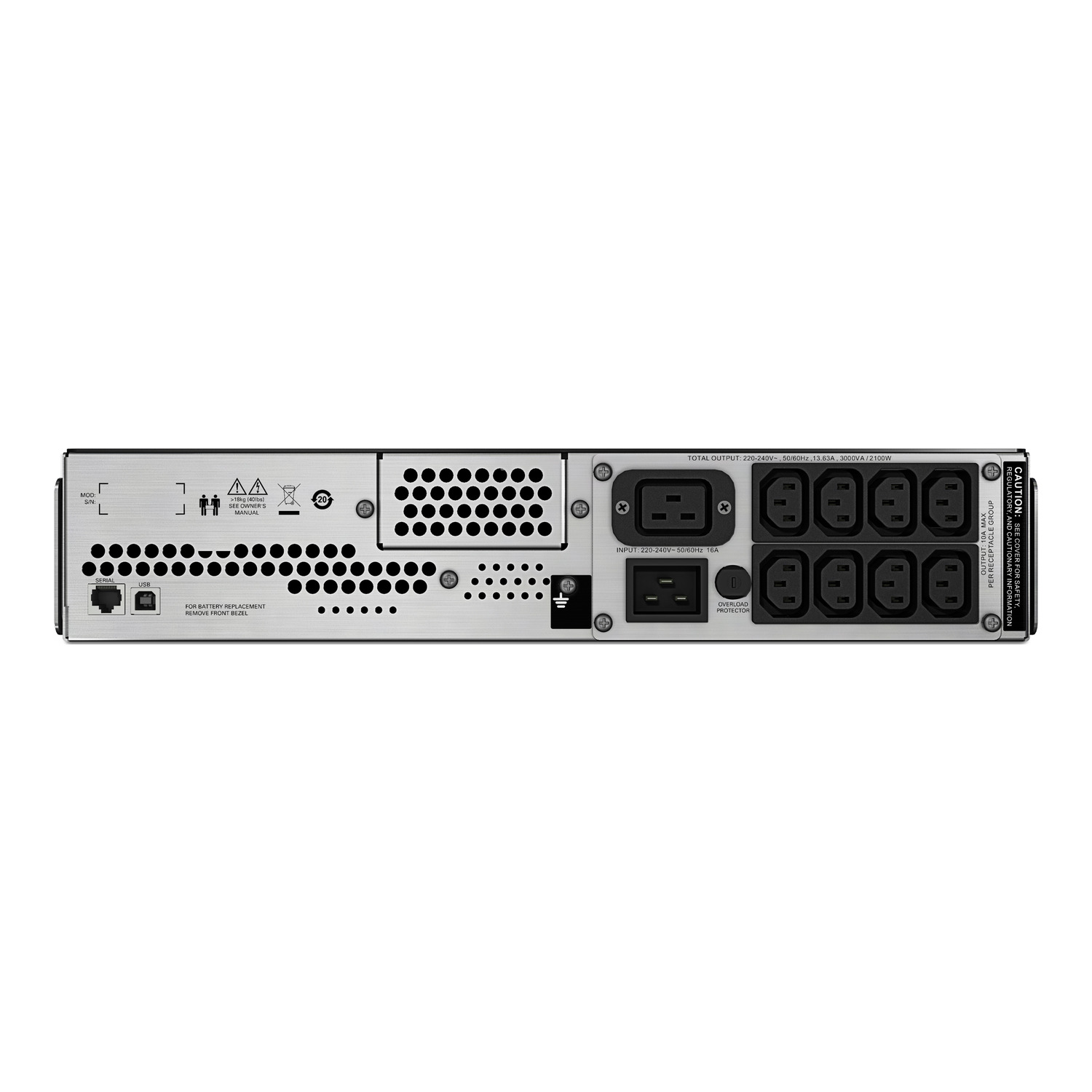 Источник бесперебойного питания APC Smart-UPS C SMC3000RMI2U 3000 VA 2U 2100W — 4