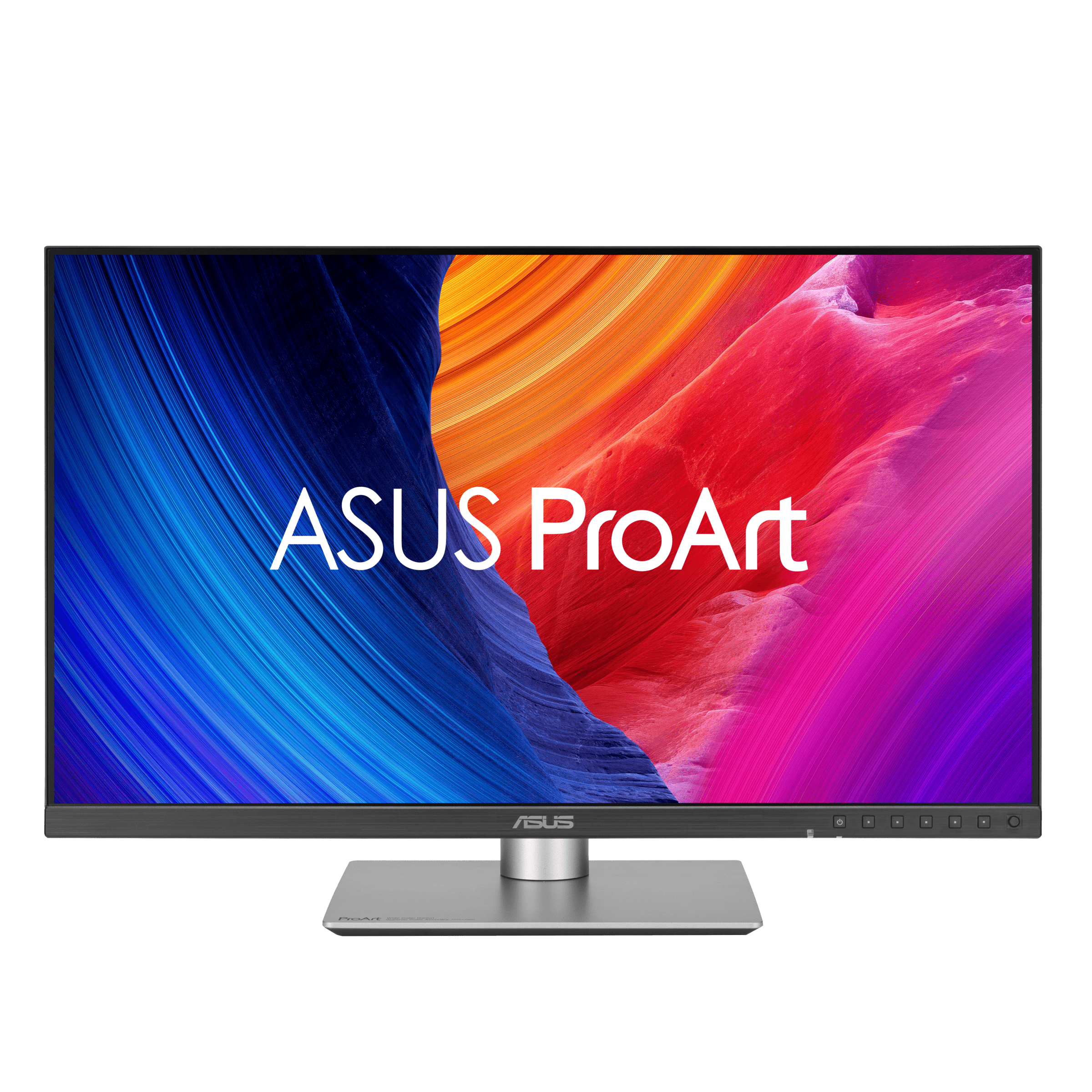 ASUS PA27JCV, front-low view