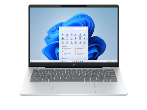 HP OmniBook 7 14-fs0005ci (D4XD2EA), արծաթագույն (Glacier Silver), առջևից