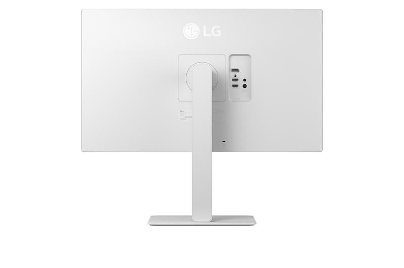 LG 27US550-W — Rear