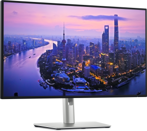 Dell U2725QE monitor, angled front view
