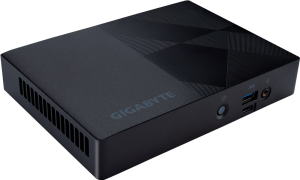 Մինի համակարգիչ Gigabyte BRIX GB-BNIP-N200, Intel N200, Barebone՝ առջևից և կողքից
