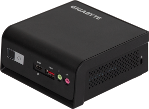 Մինի համակարգիչ Gigabyte BRIX GB-BTIP-N250, Intel N250, Barebone՝ առջևից և կողքից