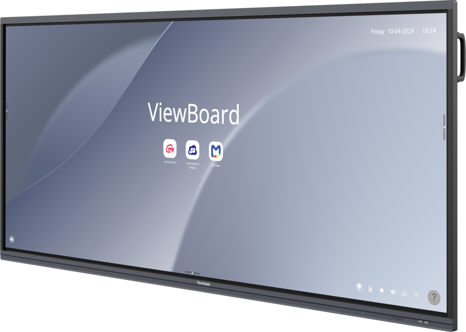 ViewSonic IFP92UW 92″ front left angle