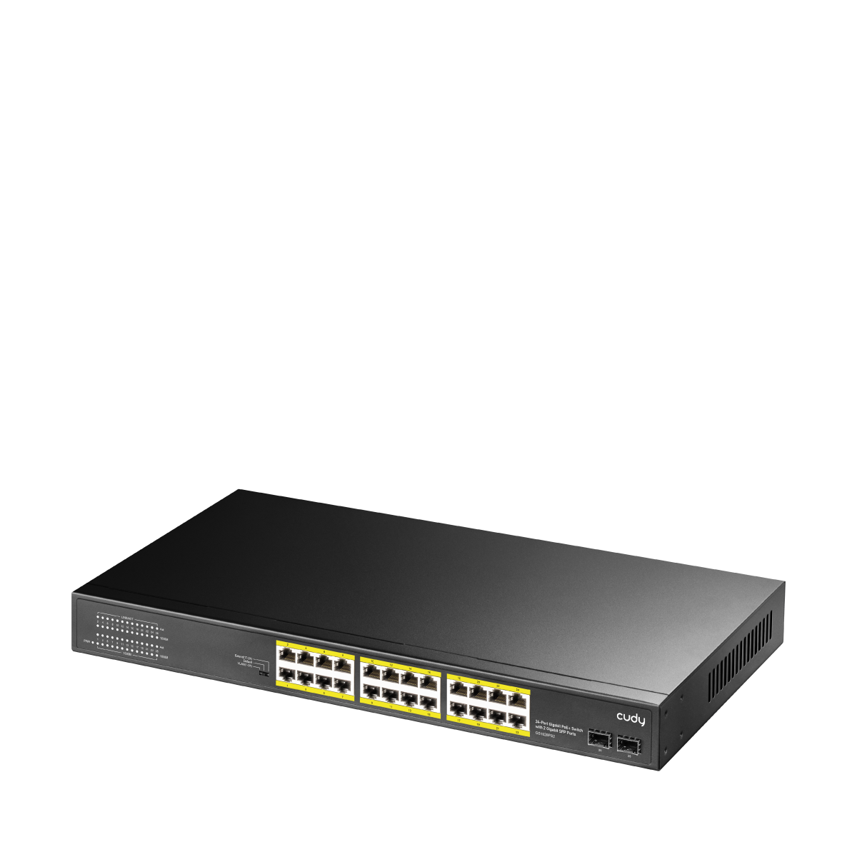Cudy GS1028PS2 — Gigabit PoE Switch 24 × RJ45 2 × SFP — 2