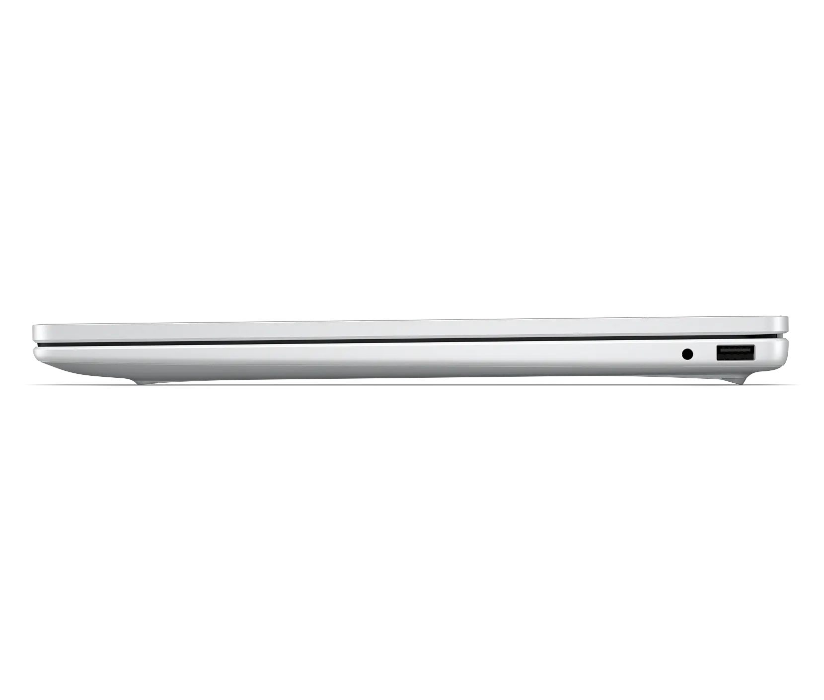 HP OmniBook 3 17 DR9V7EA Glacier Silver closed side