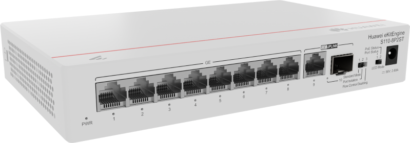 Huawei S110-8P2ST — front-left
