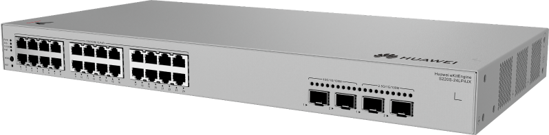 S220S-24LP4JX 24-Port Gigabit PoE+ Network Switch — 2