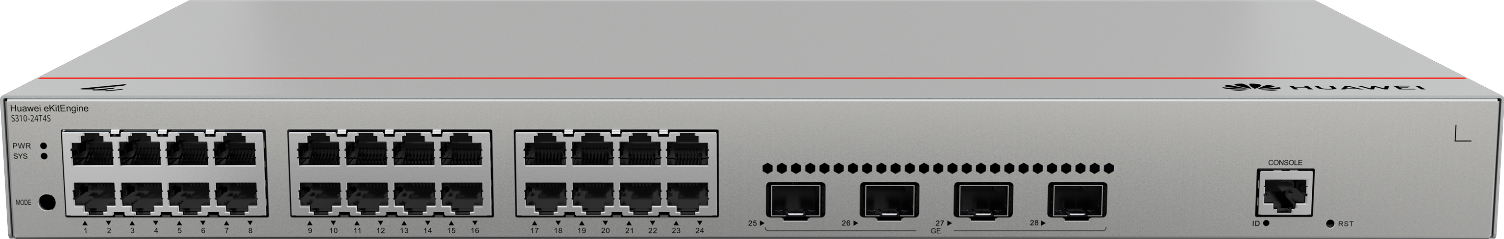 S310-24T4S 24-Port Gigabit Network Switch
