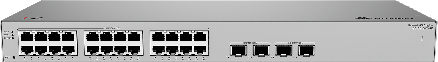 S310S-24T4JX 24-Port Gigabit Network Switch