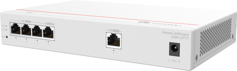 Huawei S380-L4T1T front angled chassis view