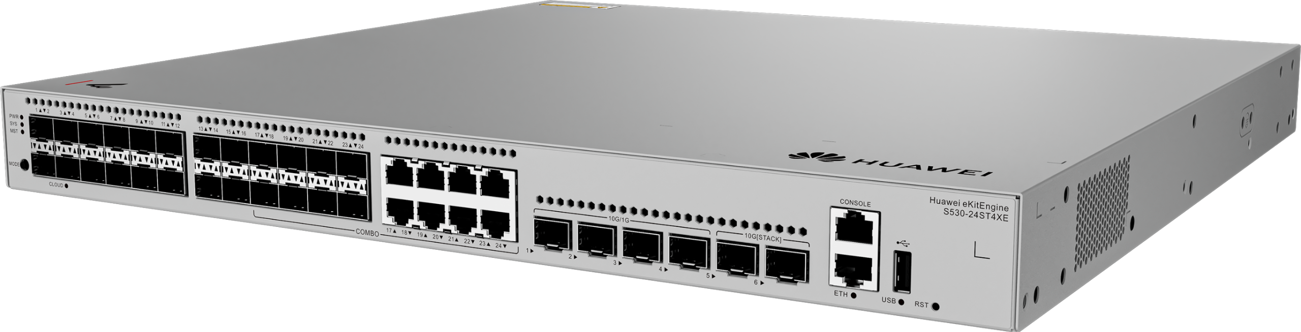 S530-24ST4XE 24-Port Gigabit SFP Network Switch — 2