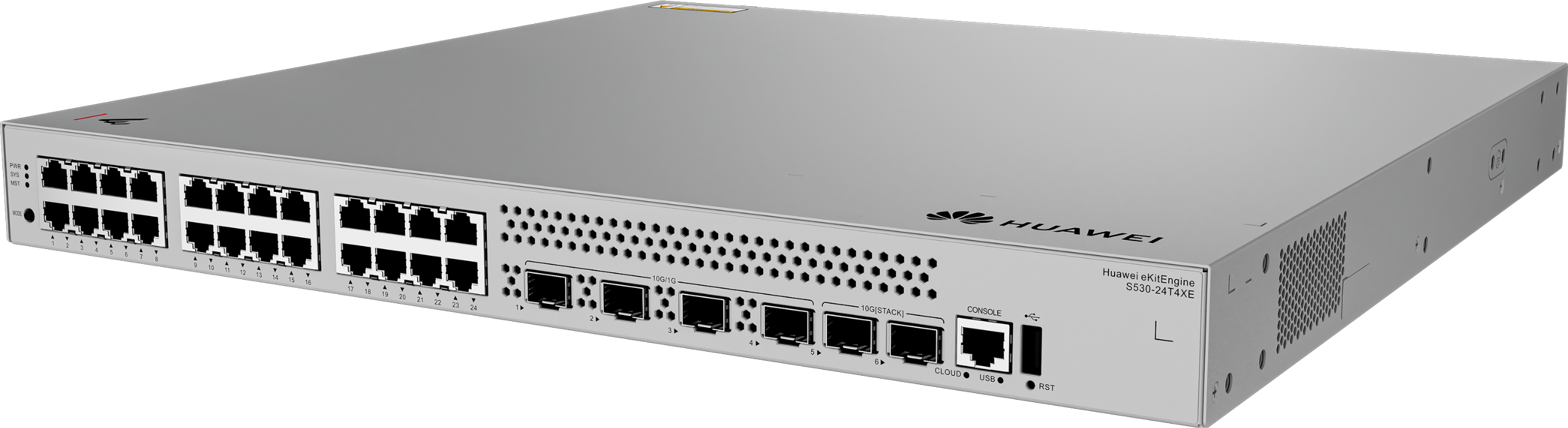 S530-24T4XE 24-Port Gigabit Network Switch — 3
