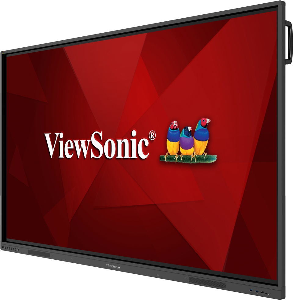 ViewSonic IFP75G1 75″ front left angle