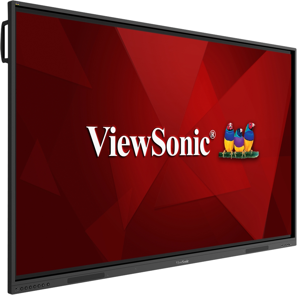 ViewSonic IFP75G1 75″ front right angle