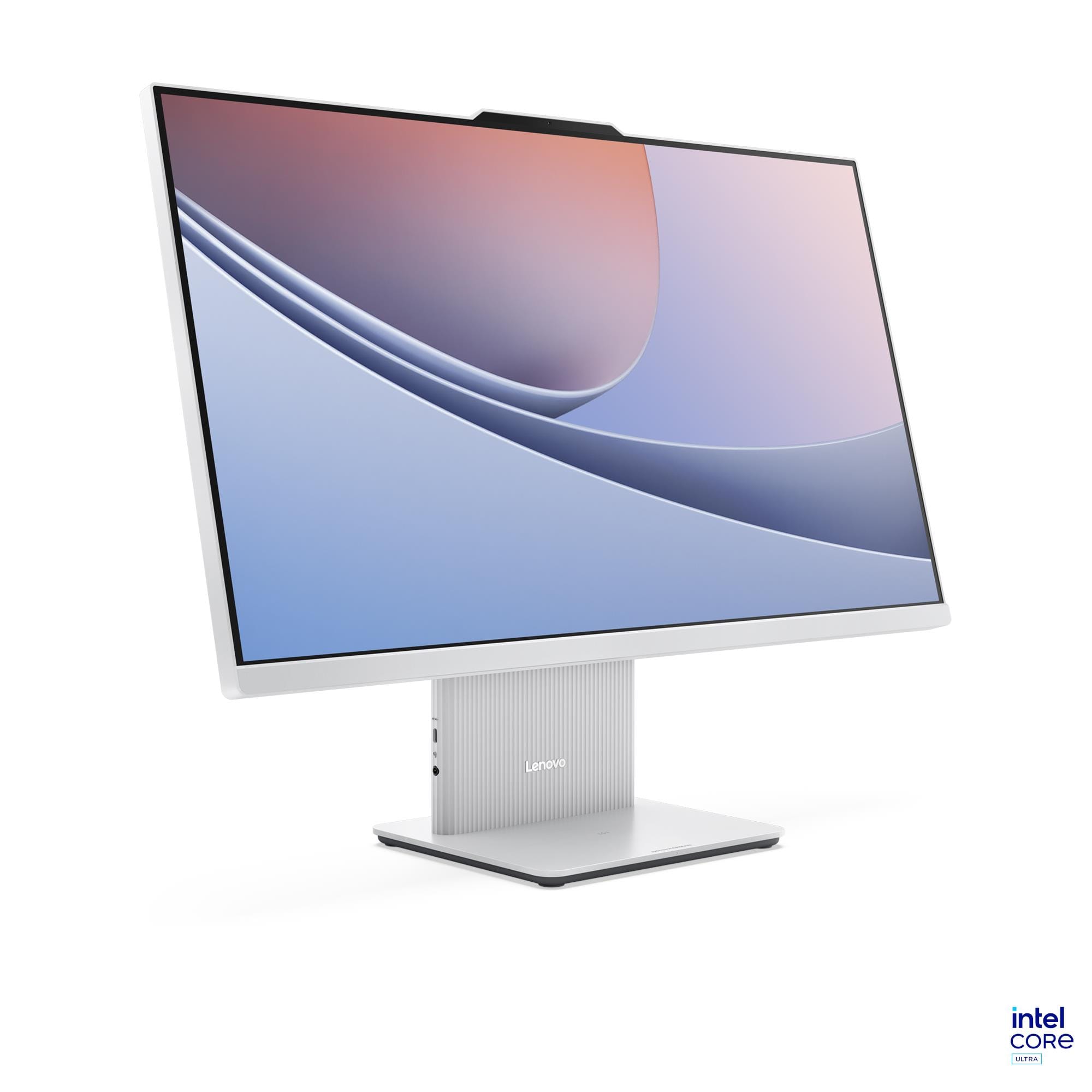 Lenovo IdeaCentre AIO 27ILL11 (F0JW004HRU) – Front angle, Cloud Grey