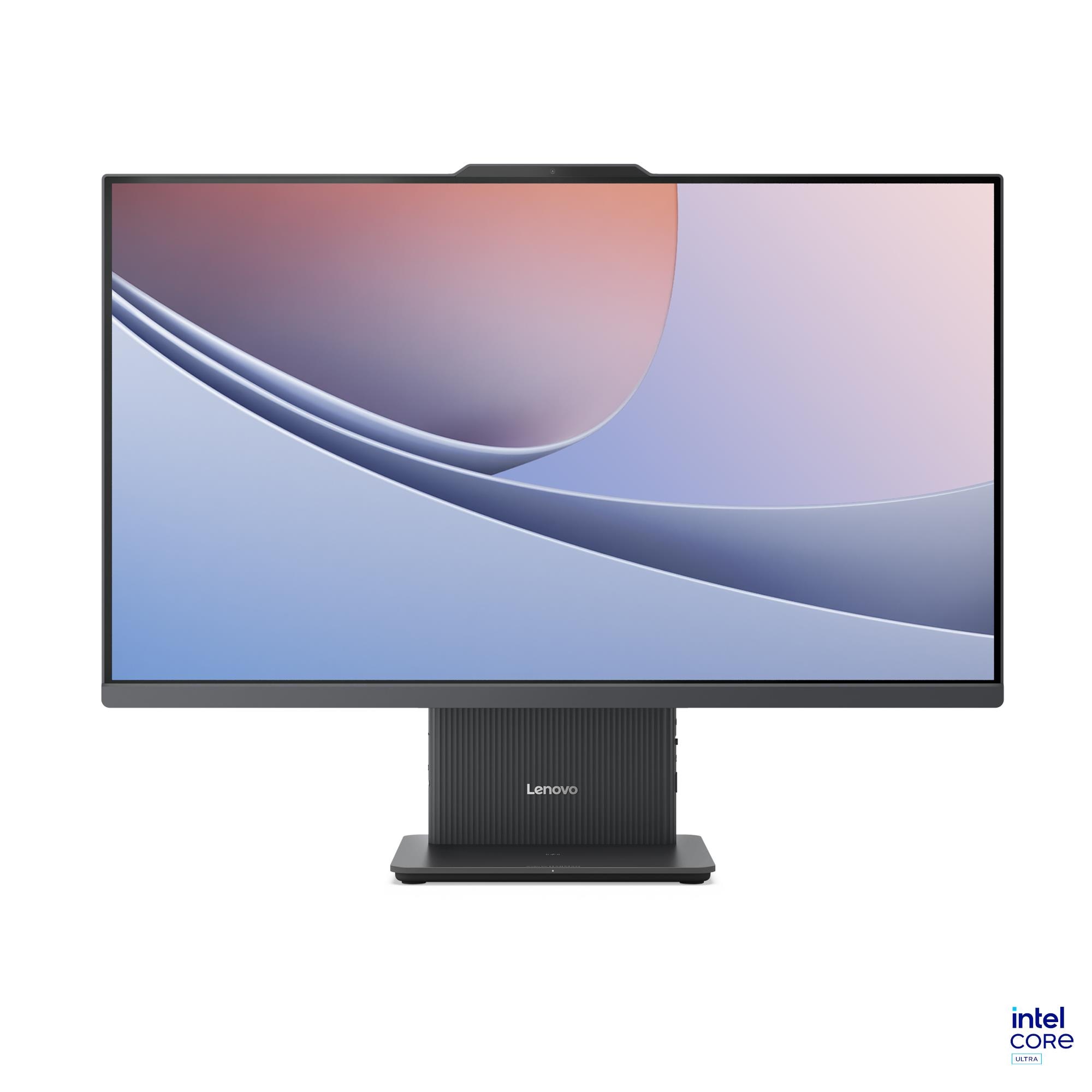 Lenovo IdeaCentre AIO 27ILL11 (F0JW004GRU) – Front view, Luna Grey