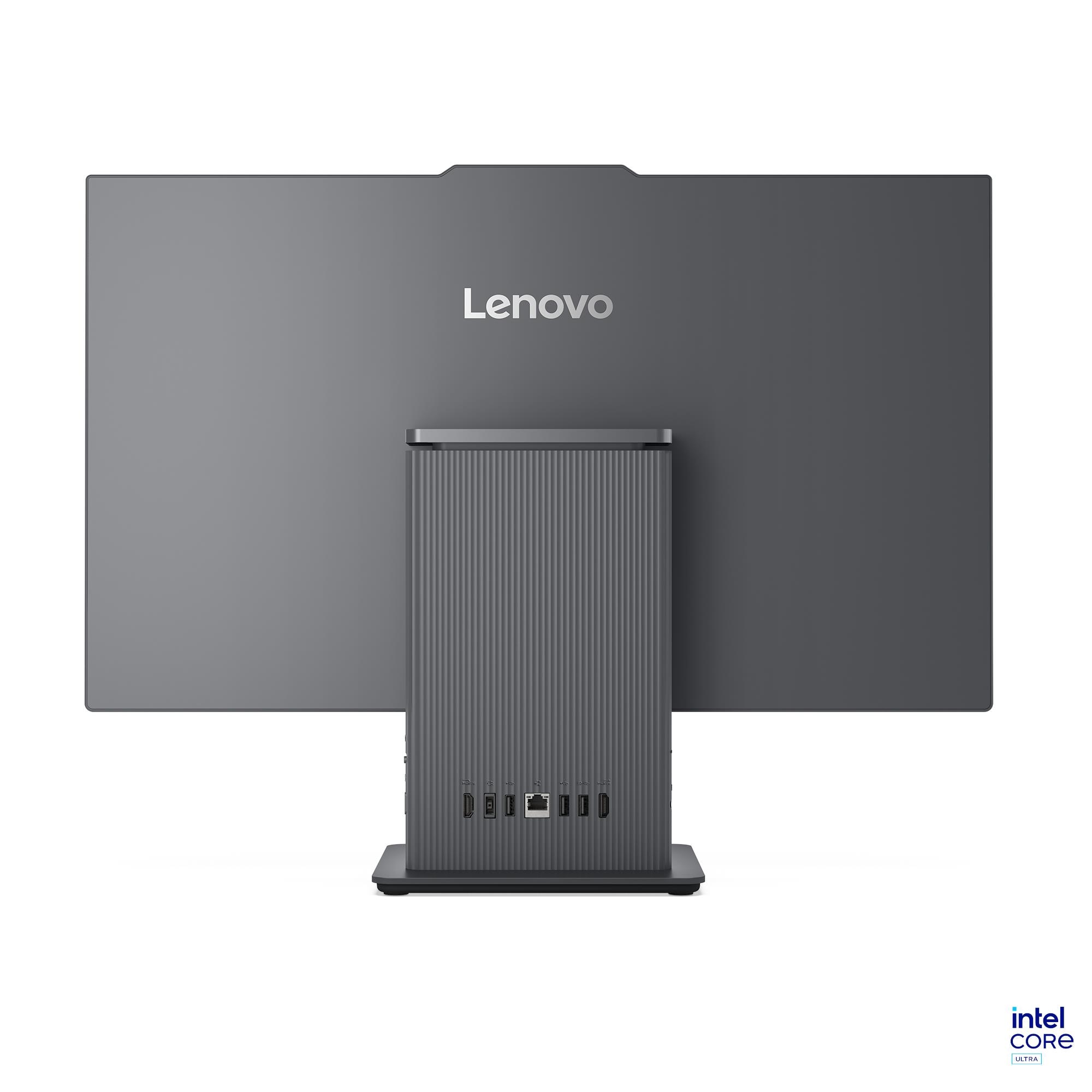 Lenovo IdeaCentre AIO 27ILL11 (F0JW004GRU) – Rear view, Luna Grey