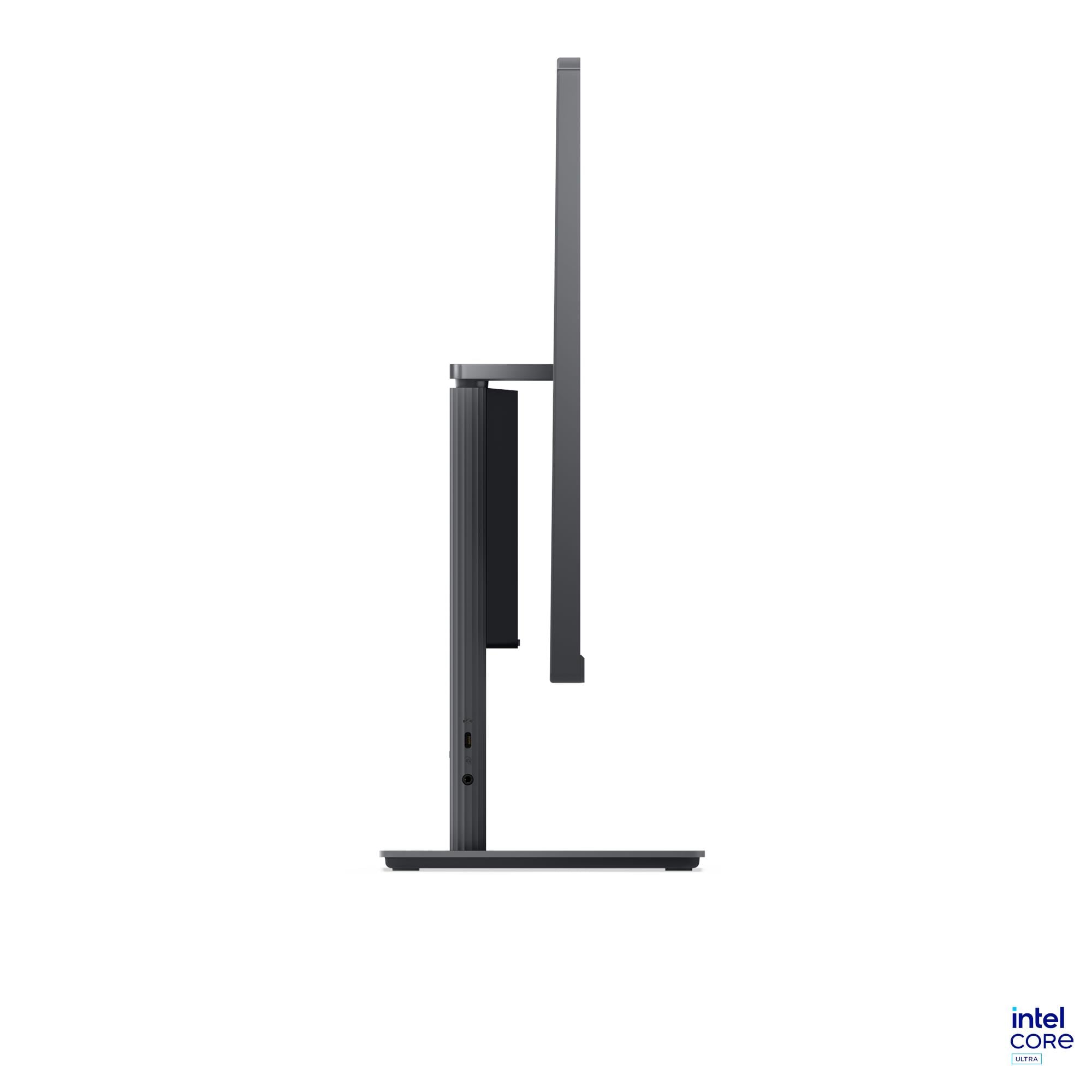 Lenovo IdeaCentre AIO 27ILL11 (F0JW004GRU) – Side profile, Luna Grey