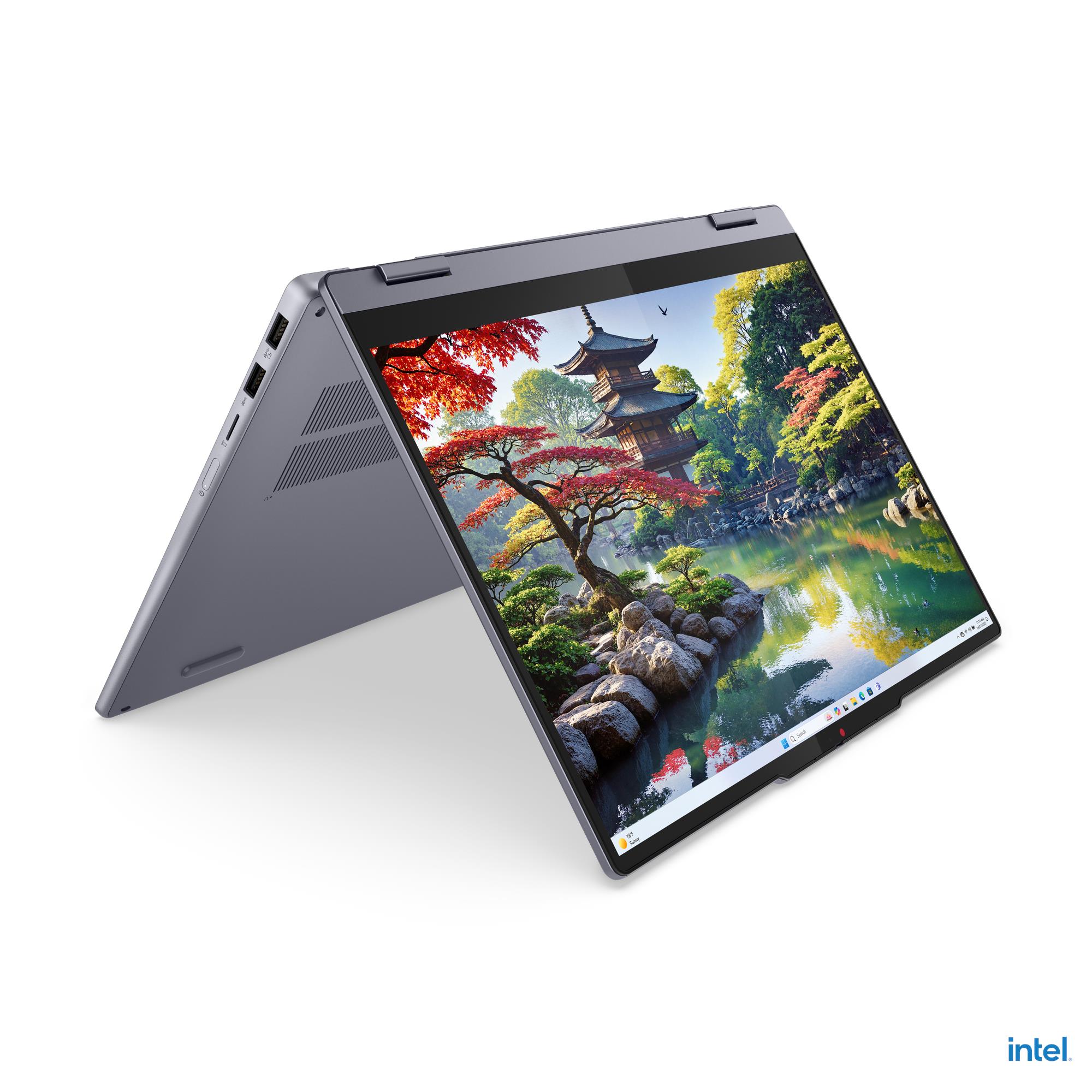 Lenovo IdeaPad 5 2-in-1 14IAL10 (83KR004LRK) – Tent mode