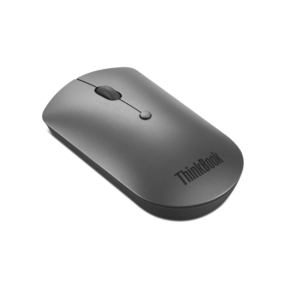 Lenovo ThinkBook Bluetooth Silent Mouse (4Y50X88824) – Angled view