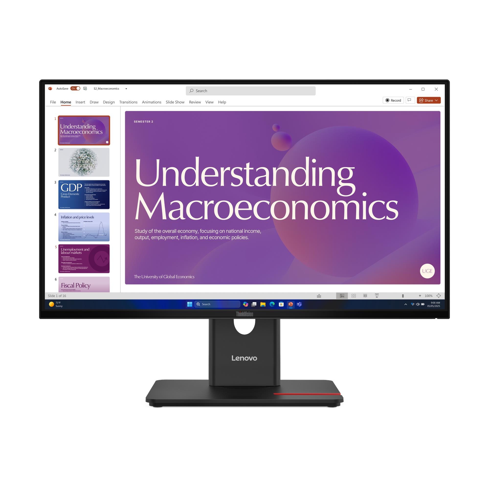 ThinkVision T24D-40 64B9GAT1EU — 23 monitor