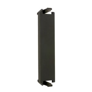 Siemon RIC-F-BLNK-01 սև Quick-Pack խցափակիչ վահանակ, թեք տեսք