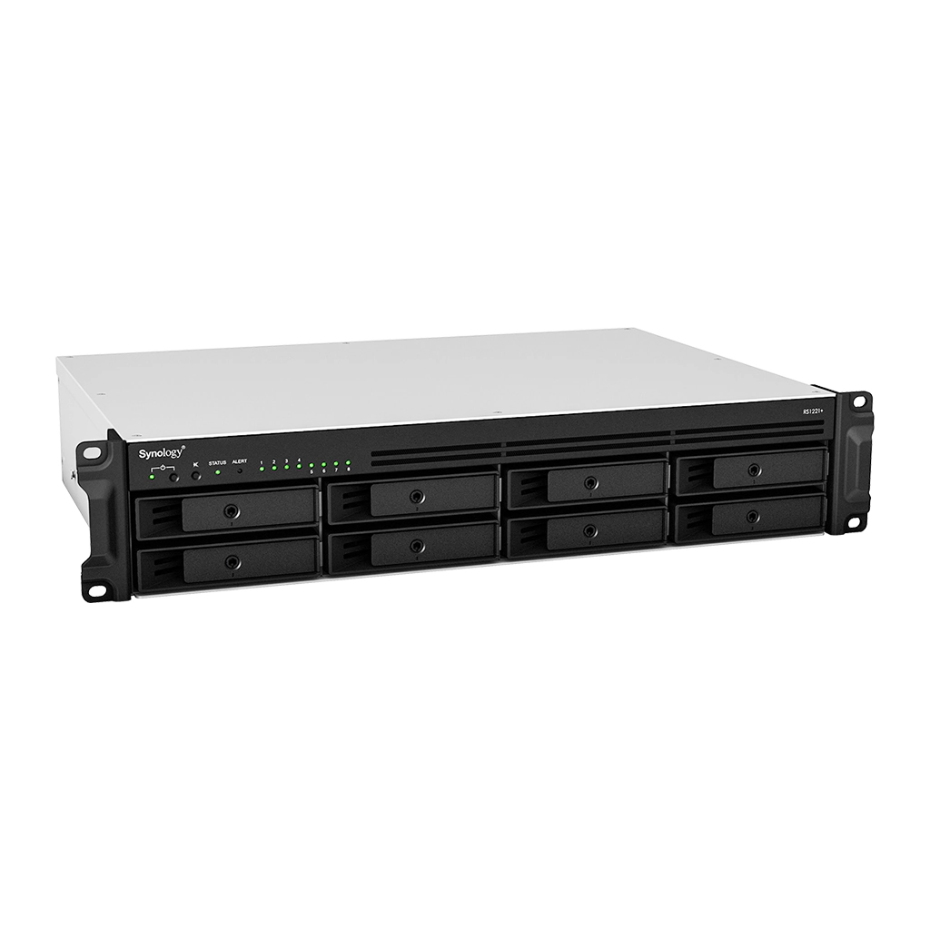Synology RS1221+ opposite front three-quarter