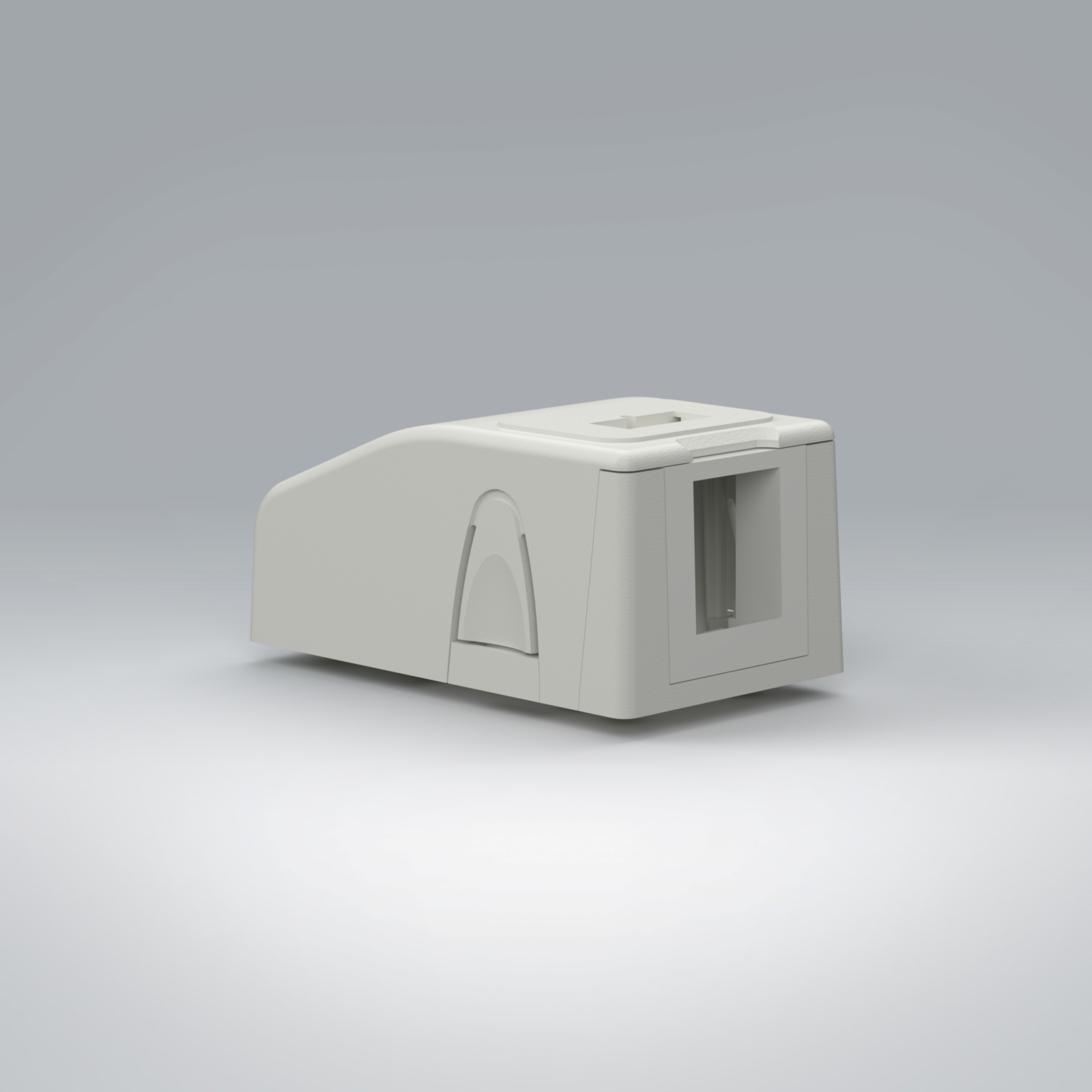 Siemon KSM1-02-NN Keystone Surface Mount Box 1 Opening — 2