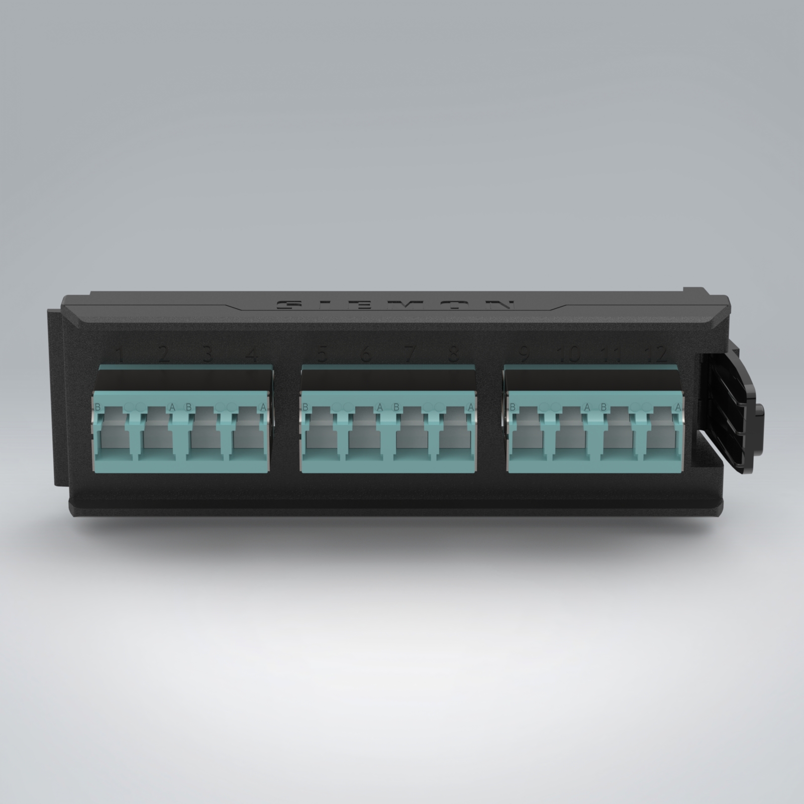 Siemon LVA12-LSQ-BC-A LightVerse LC Adapter Plate 12 Fibres