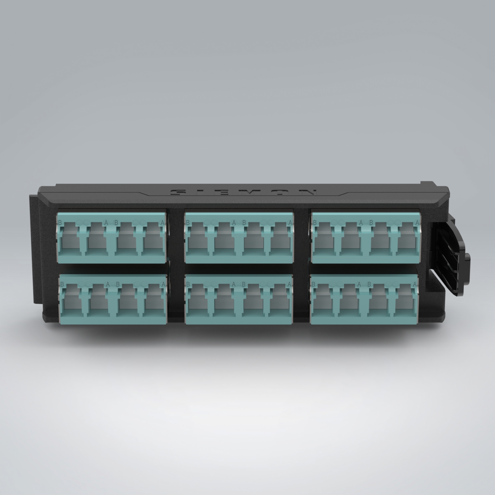 Siemon LVA24-LSQ-BC-A LightVerse LC Adapter Plate 24 Fibres