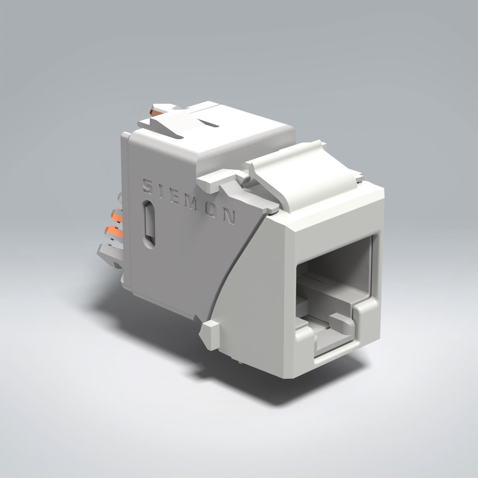Siemon U6-K02NB UltraMAX Cat6 Keystone Jack RJ45