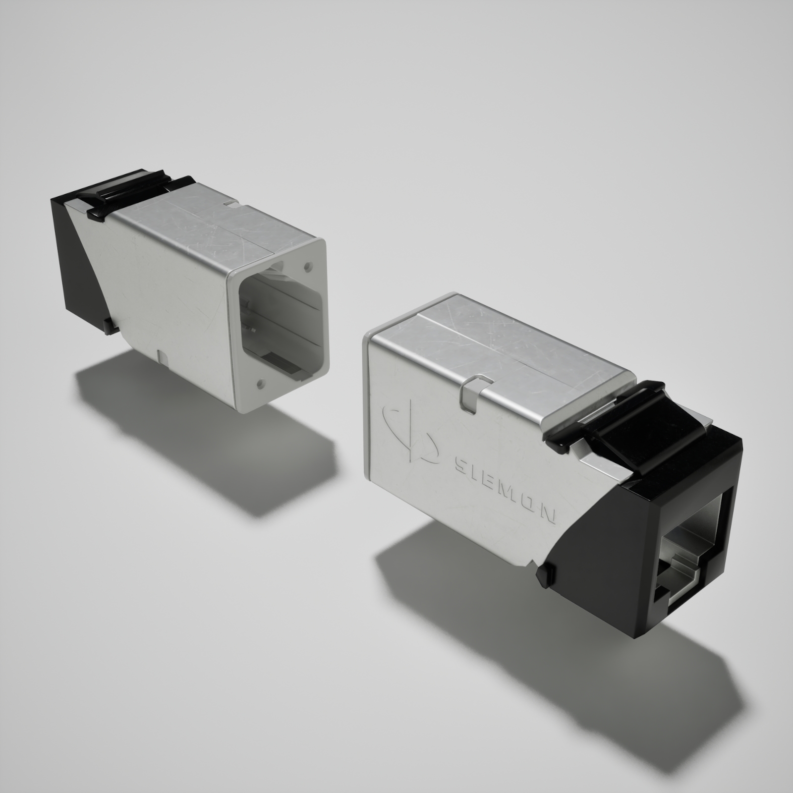 Siemon Z6A-SK01B Z-MAX Cat6A Shielded Keystone Jack