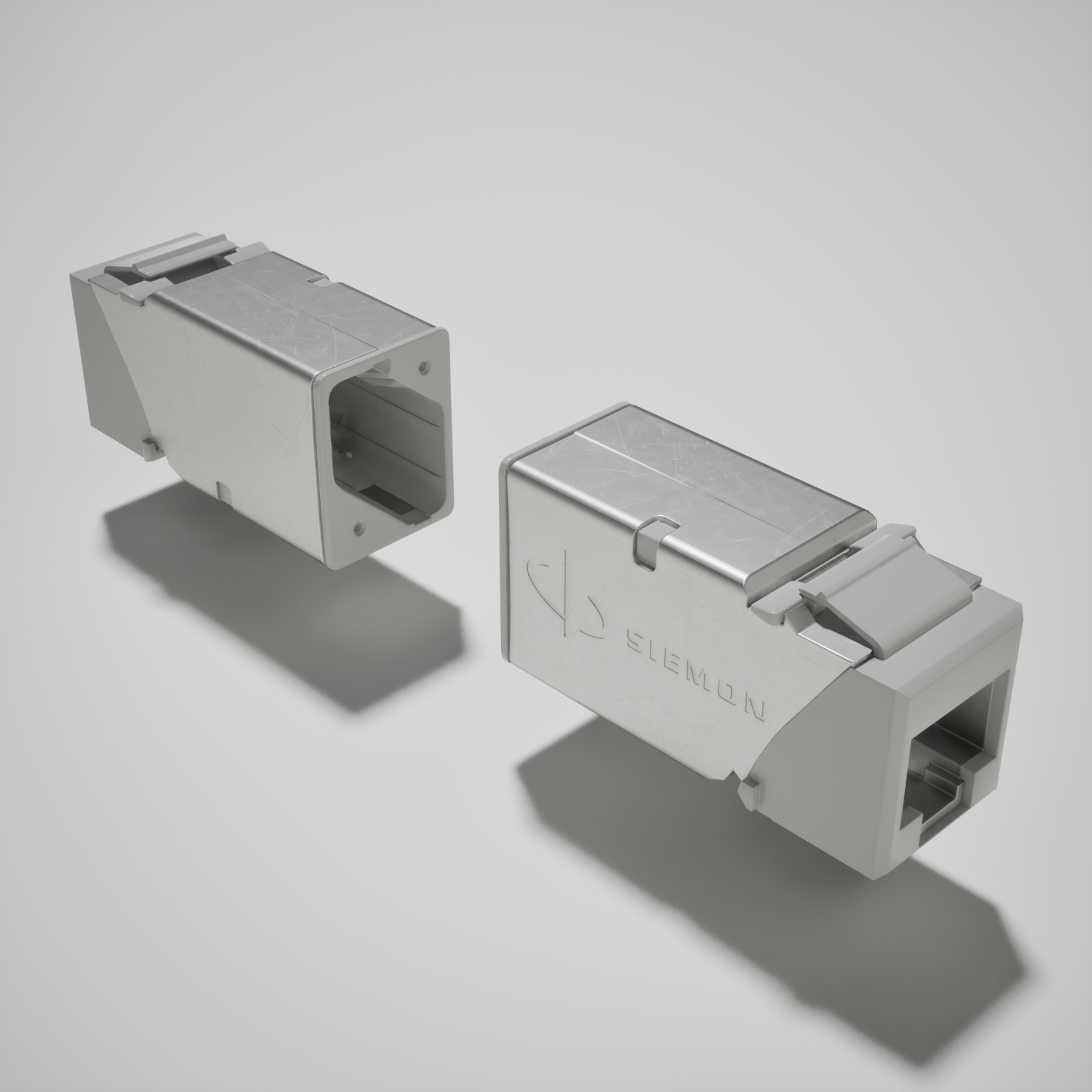 Siemon Z6A-SK02B Z-MAX Cat6A Shielded Keystone Jack