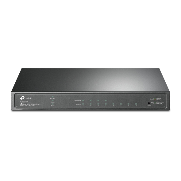 TP-Link TL-SG2008P 8-port managed Gigabit switch with 4 × PoE+